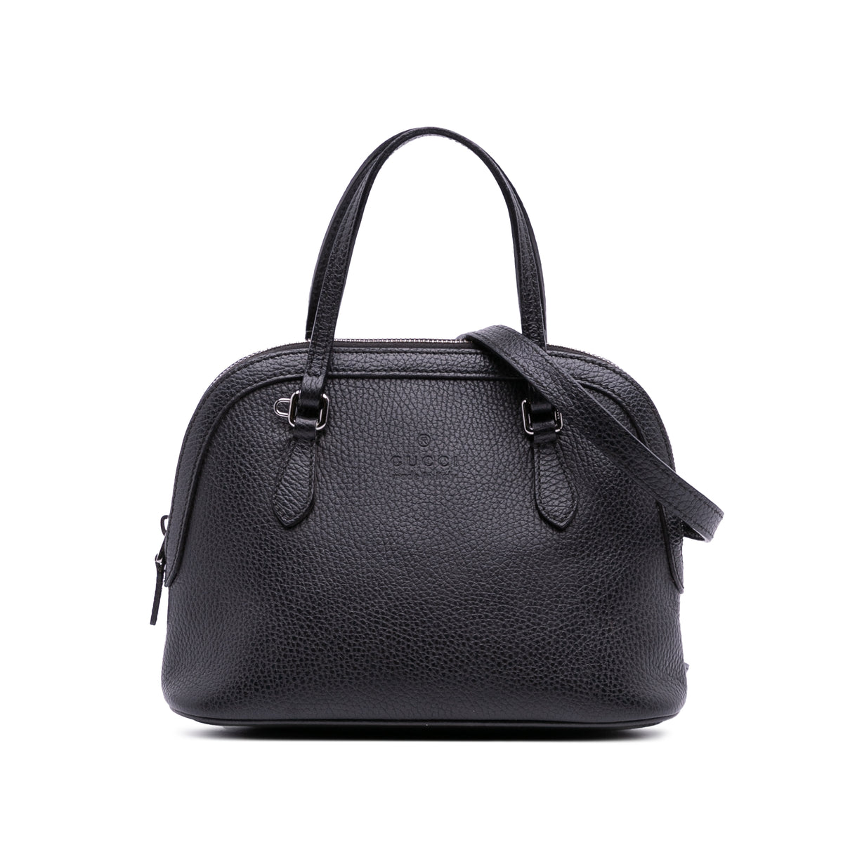 Mini Leather Dome Satchel