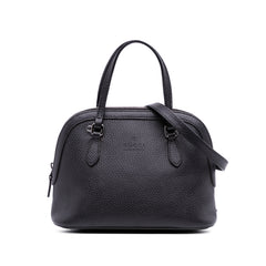 Mini Leather Dome Satchel