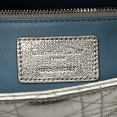 Small Metallic Grained Calfskin Cannage My ABCDior Lady Dior