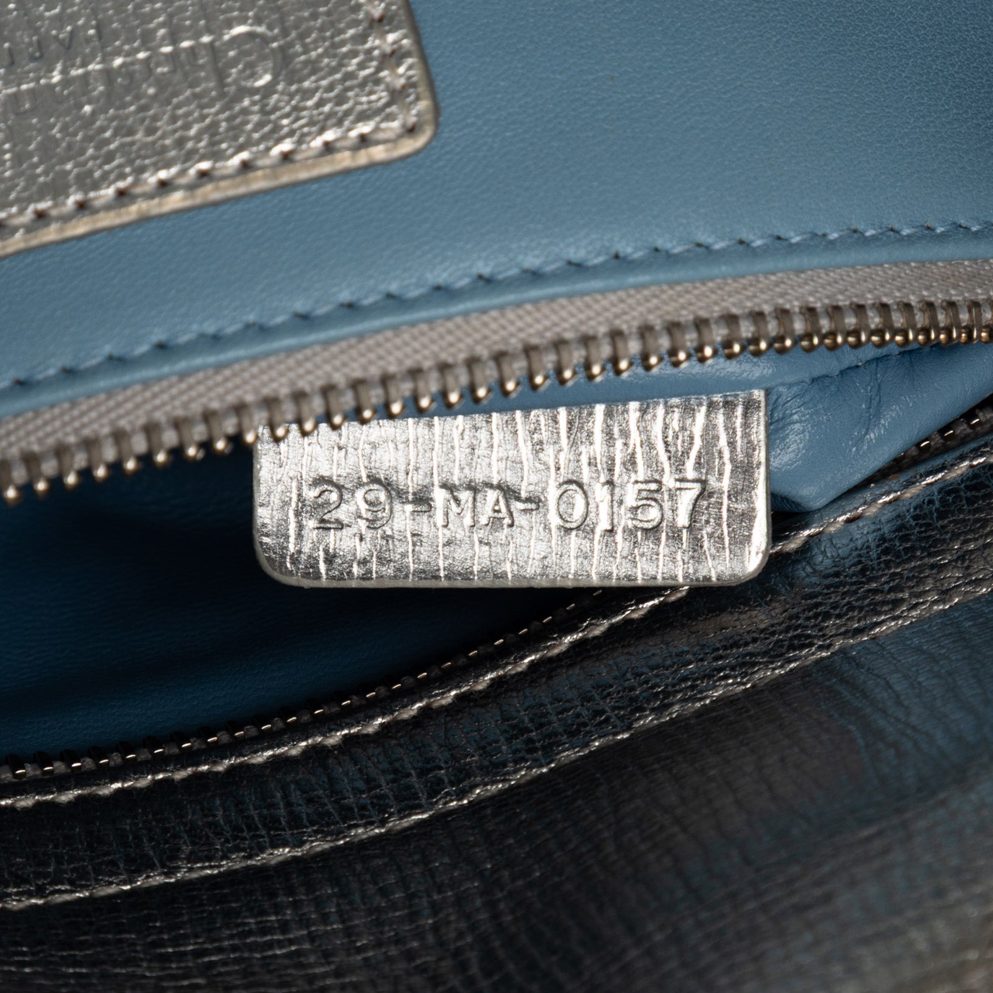 Small Metallic Grained Calfskin Cannage My ABCDior Lady Dior