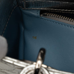 Small Metallic Grained Calfskin Cannage My ABCDior Lady Dior