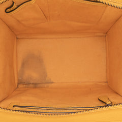 Mini Drummed Calfskin Luggage Tote