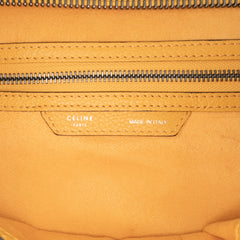 Mini Drummed Calfskin Luggage Tote