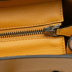 Mini Drummed Calfskin Luggage Tote