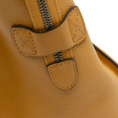 Mini Drummed Calfskin Luggage Tote