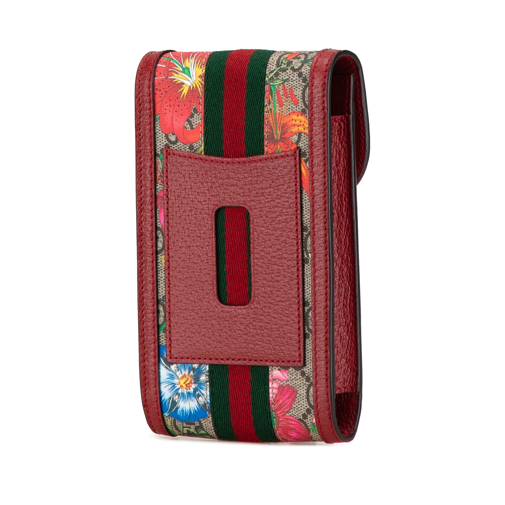 GG Supreme Flora Ophidia Phone Case Crossbody