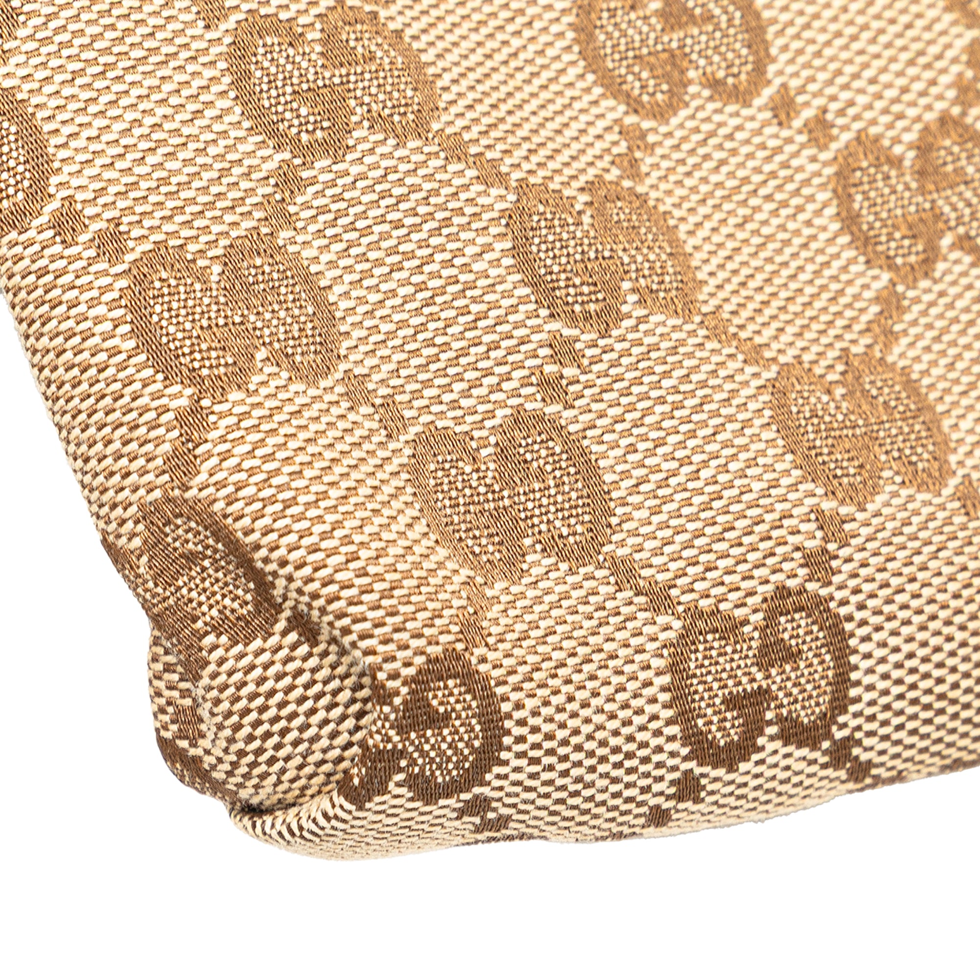 GG Canvas Web Double Pocket Belt Bag