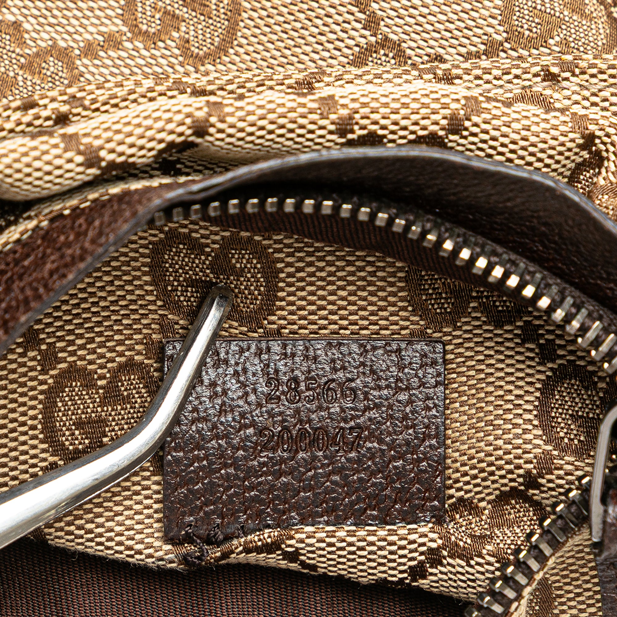 GG Canvas Web Double Pocket Belt Bag
