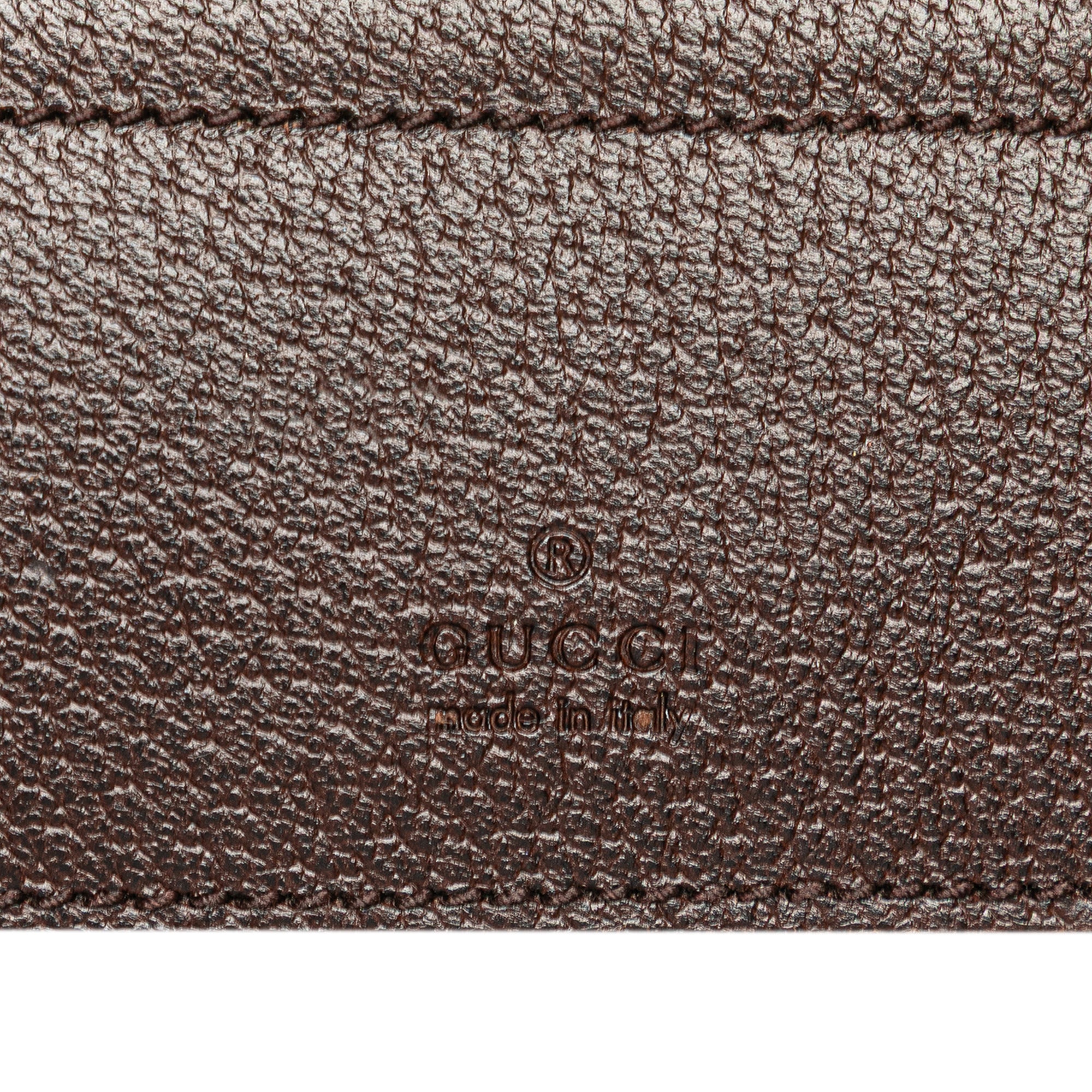 GG Canvas Web Double Pocket Belt Bag