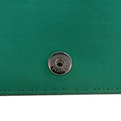 Quilted Boucle Tweed Robot Charm Wallet On Chain