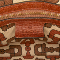 Guccissima Trimmed Leather Signoria Handbag