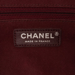 Small Quilted Distressed Calfskin Easy Flap