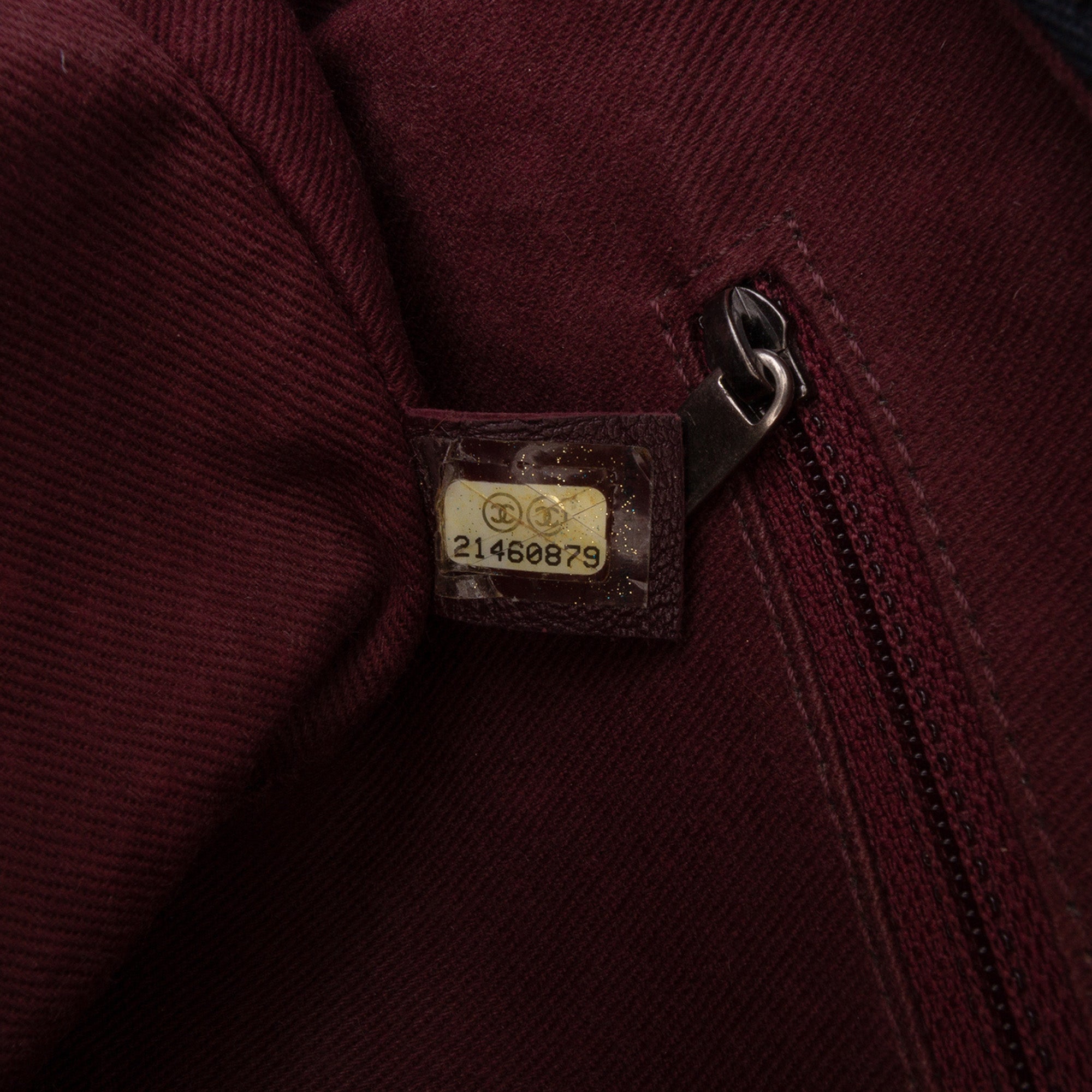 Small Quilted Distressed Calfskin Easy Flap