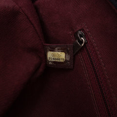 Small Quilted Distressed Calfskin Easy Flap