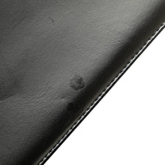 House Check Trimmed Leather Handbag