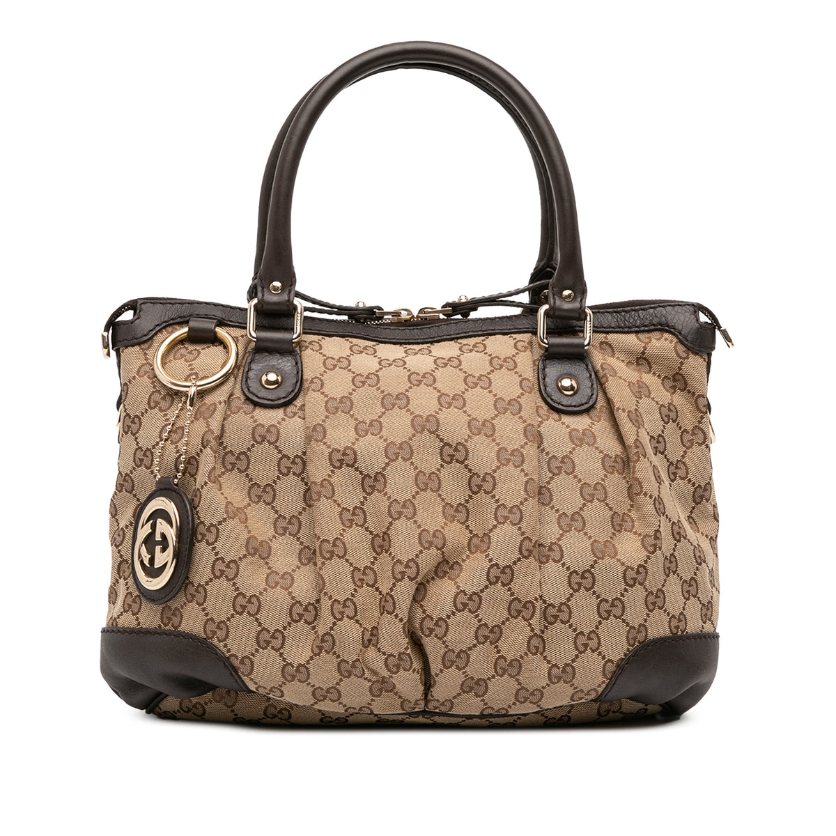 GG Canvas Sukey Satchel