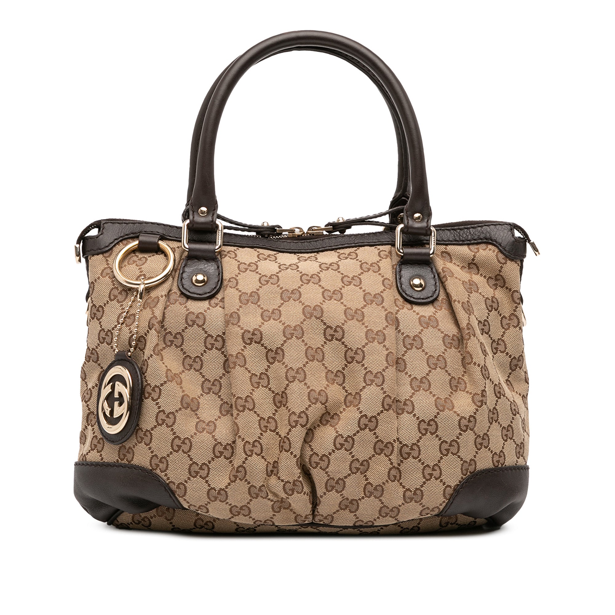 GG Canvas Sukey Satchel