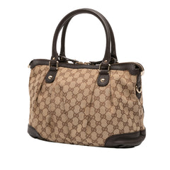 GG Canvas Sukey Satchel