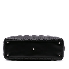 Large Lambskin Cannage Lady Dior