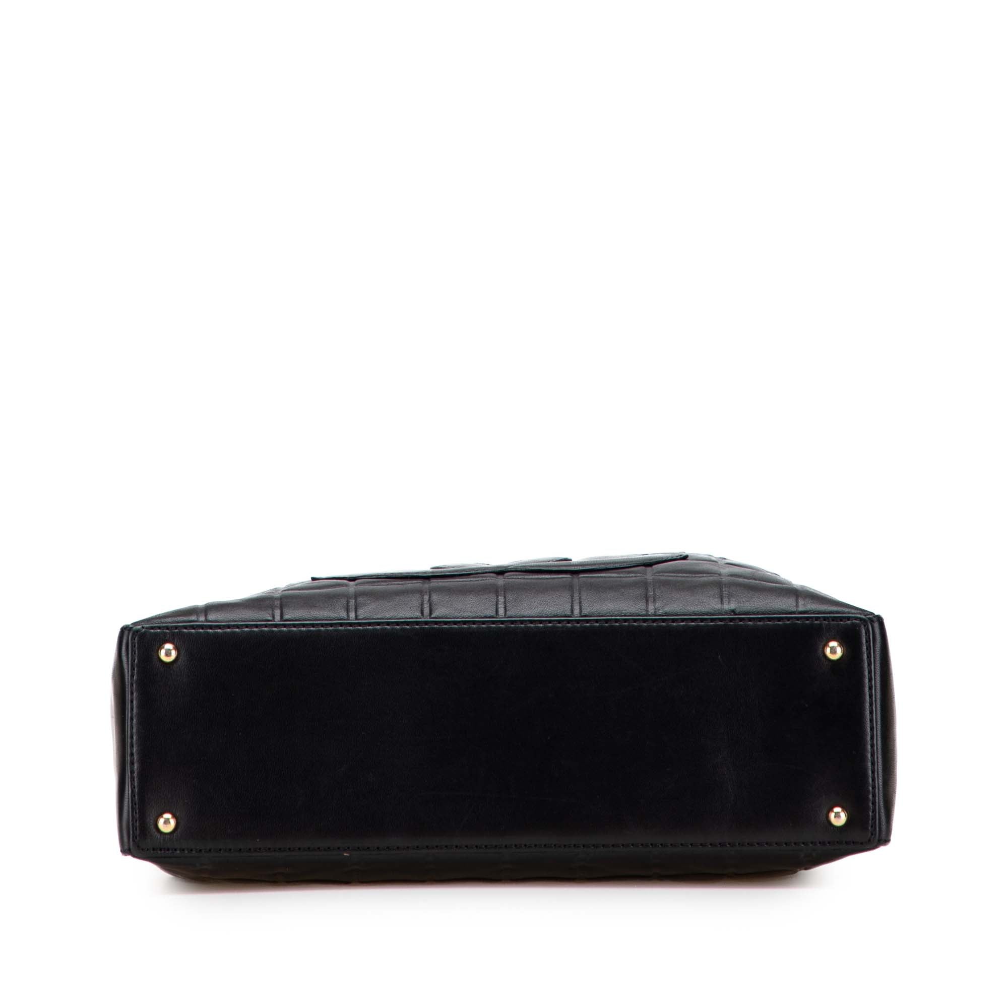 Medium Lambskin Chocolate Bar Shoulder Bag
