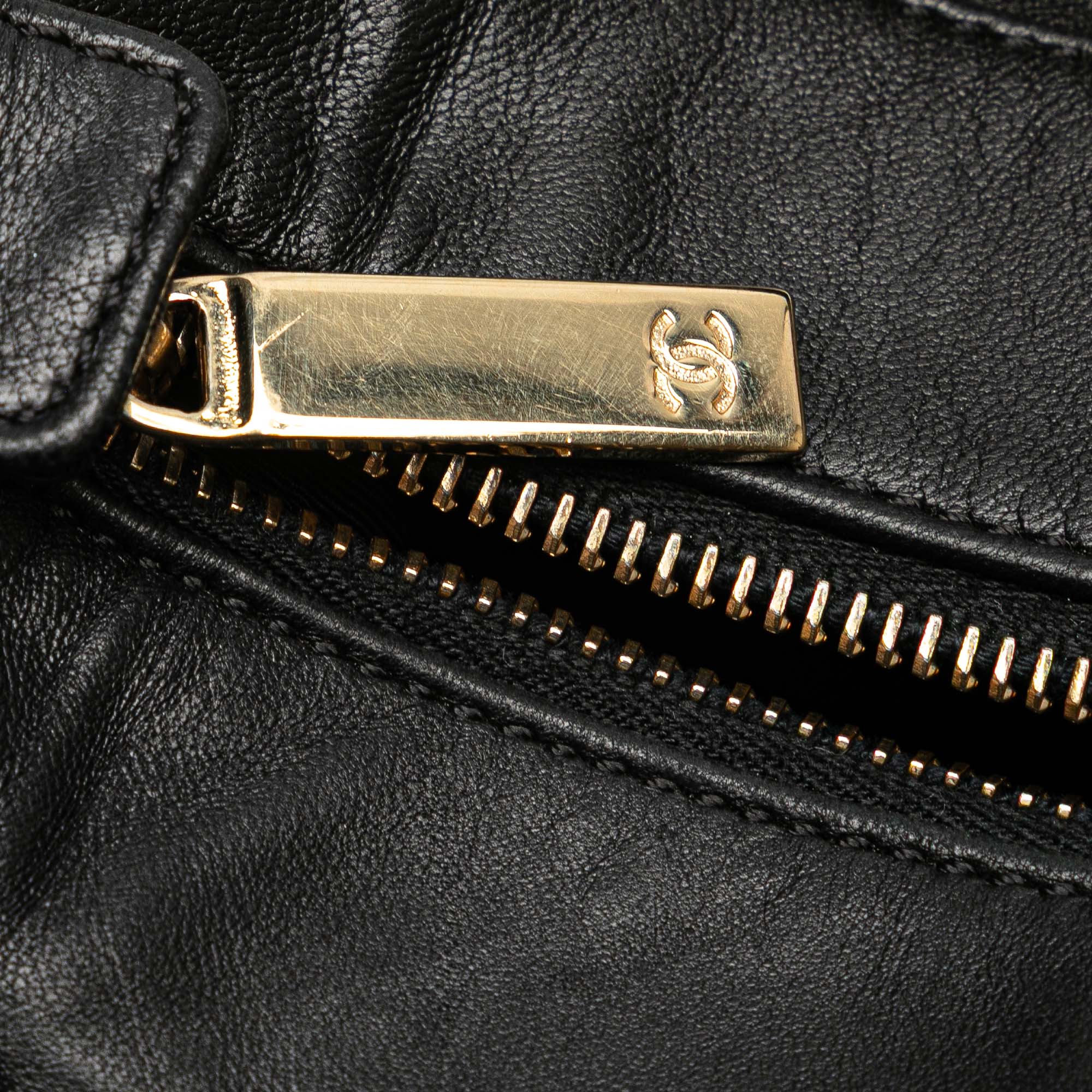 Medium Lambskin Chocolate Bar Shoulder Bag