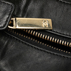 Medium Lambskin Chocolate Bar Shoulder Bag