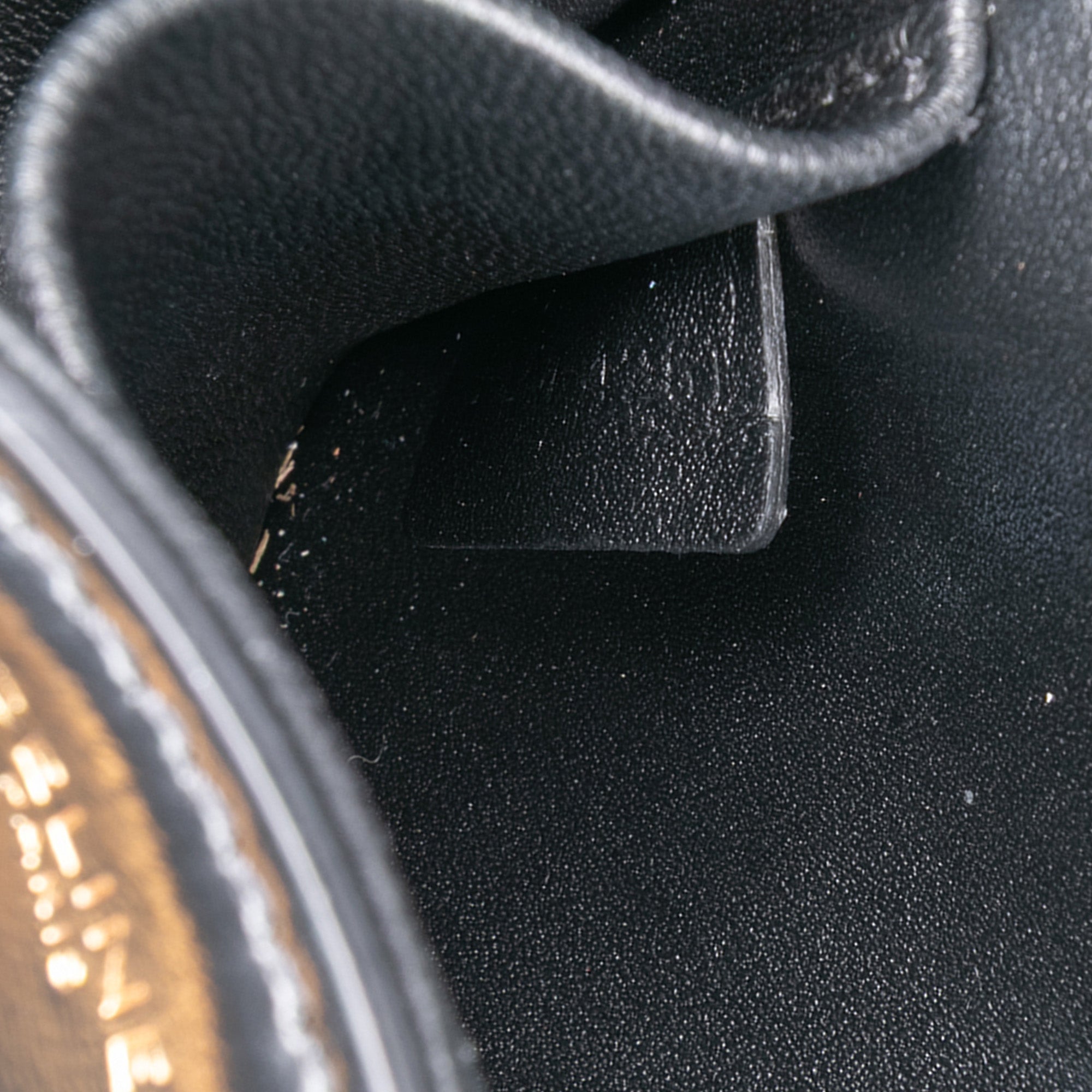 Shiny Calfskin Claude Shoulder Bag