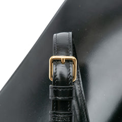 Shiny Calfskin Claude Shoulder Bag