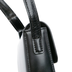 Shiny Calfskin Claude Shoulder Bag