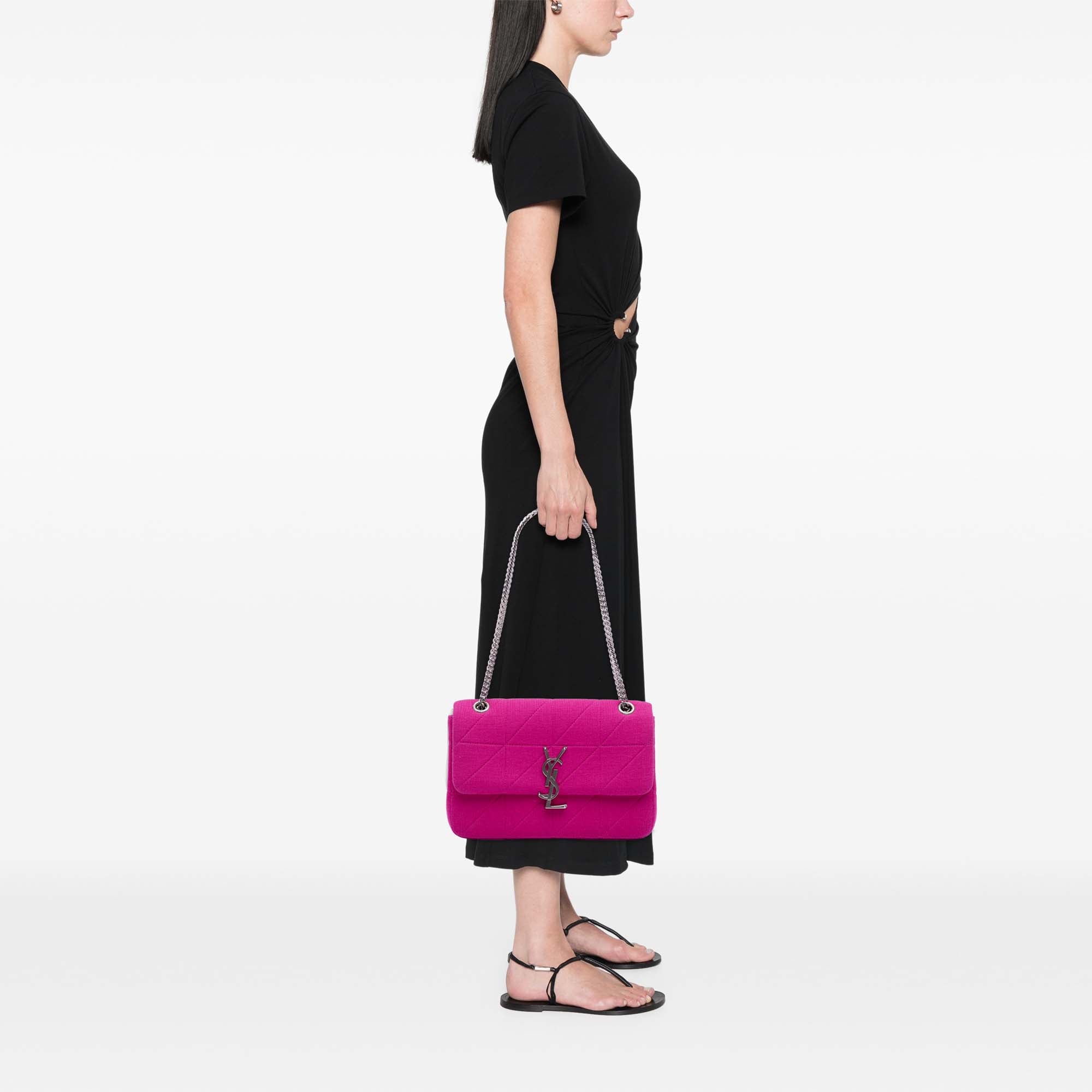 Medium Jersey Wool Patchwork Jamie Crossbody
