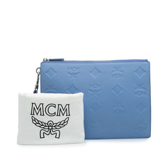 Leather Aren Zip Pouch
