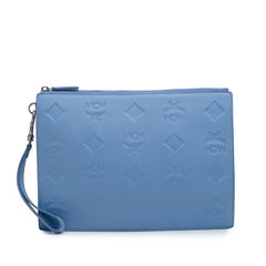 Leather Aren Zip Pouch