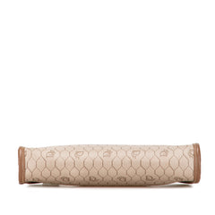 Honeycomb Coated Canvas Clutch