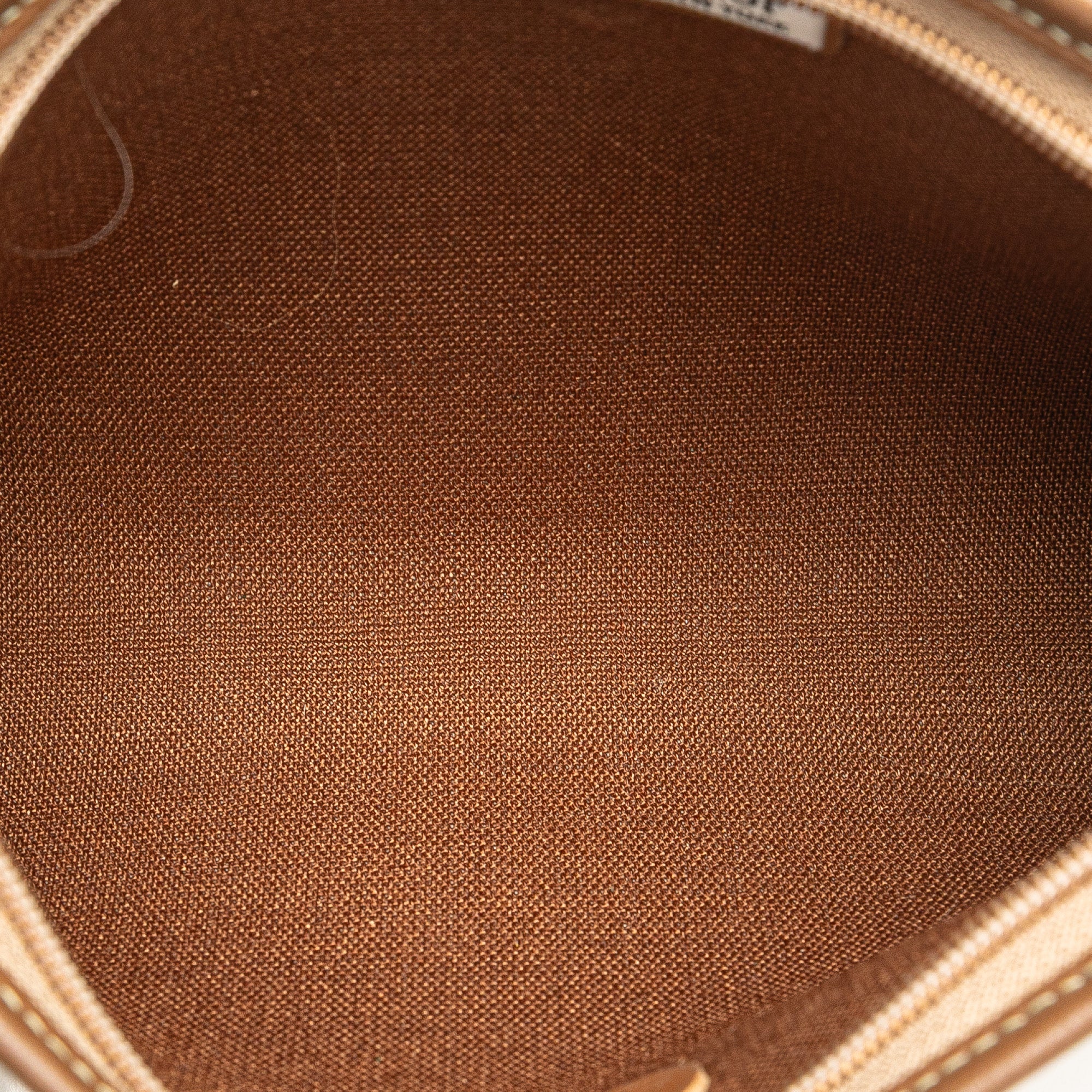 Honeycomb Coated Canvas Clutch
