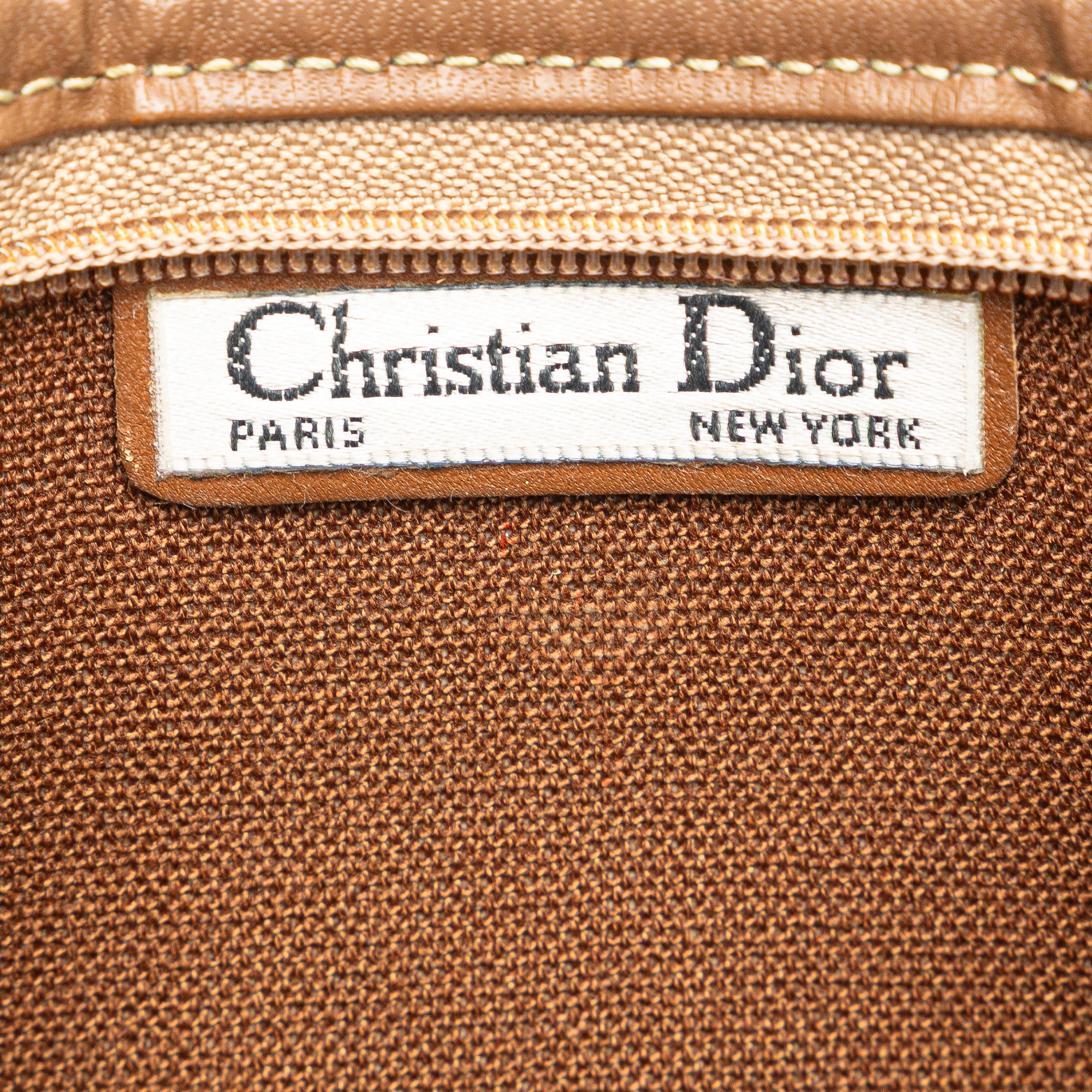 Honeycomb Coated Canvas Clutch