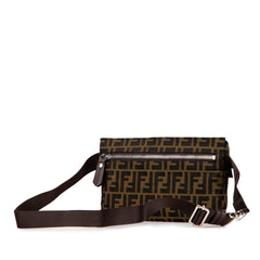 Zucca Canvas Double Pocket Belt Bag