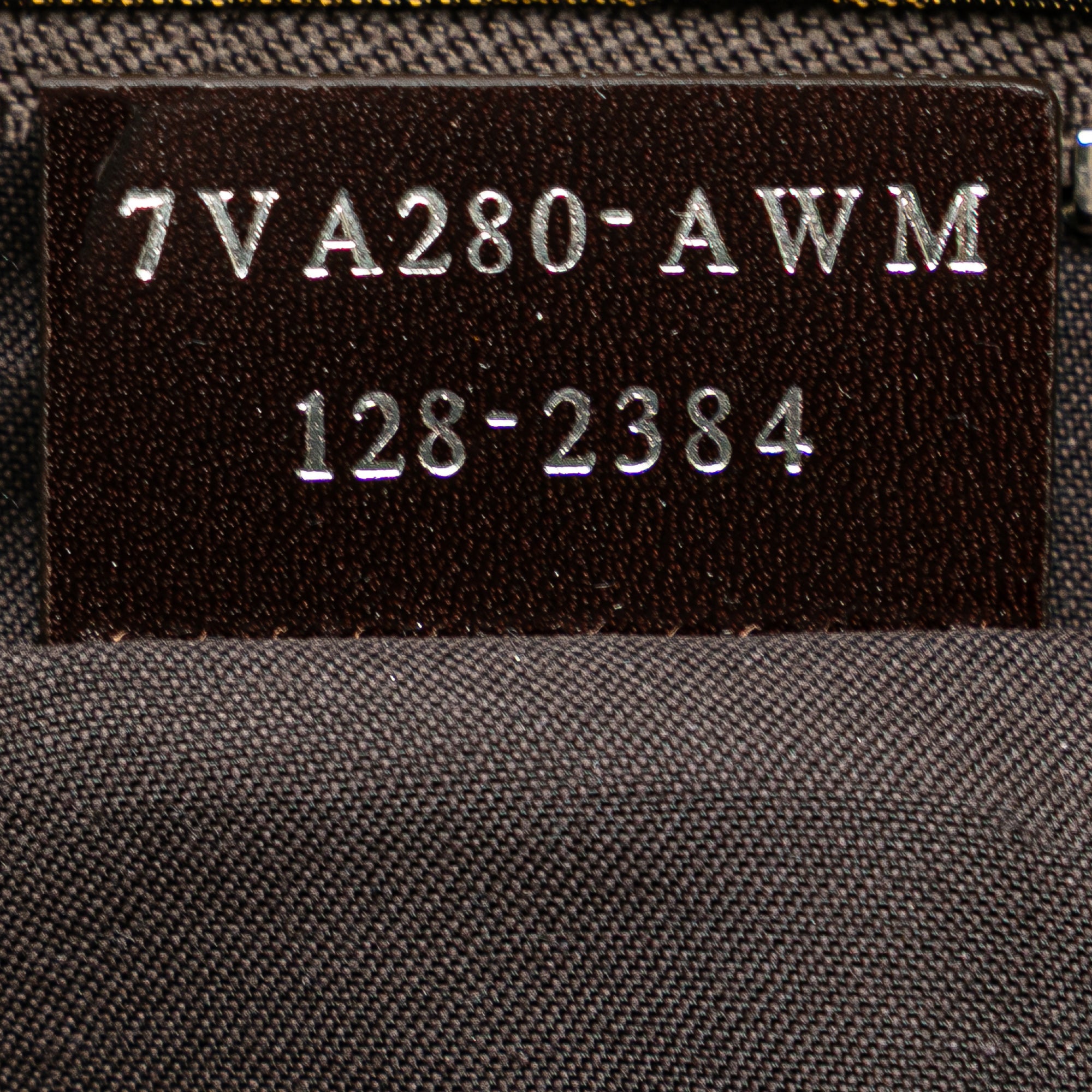 Zucca Canvas Double Pocket Belt Bag