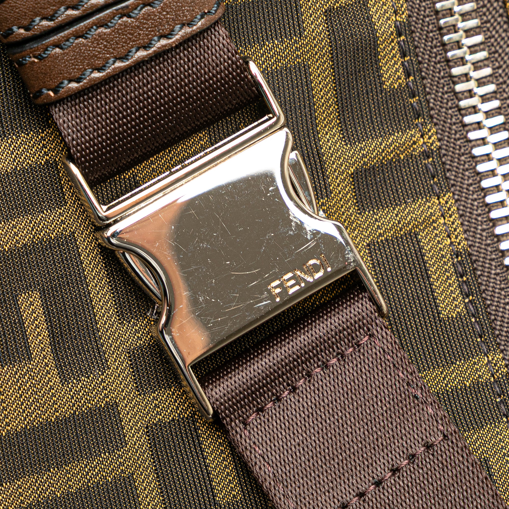 Zucca Canvas Double Pocket Belt Bag