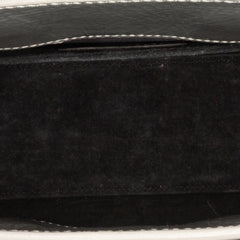 Nano Metallic Crinkled Calfskin Supple Sac De Jour Satchel