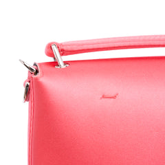 Satin Phone Pouch Baguette Satchel