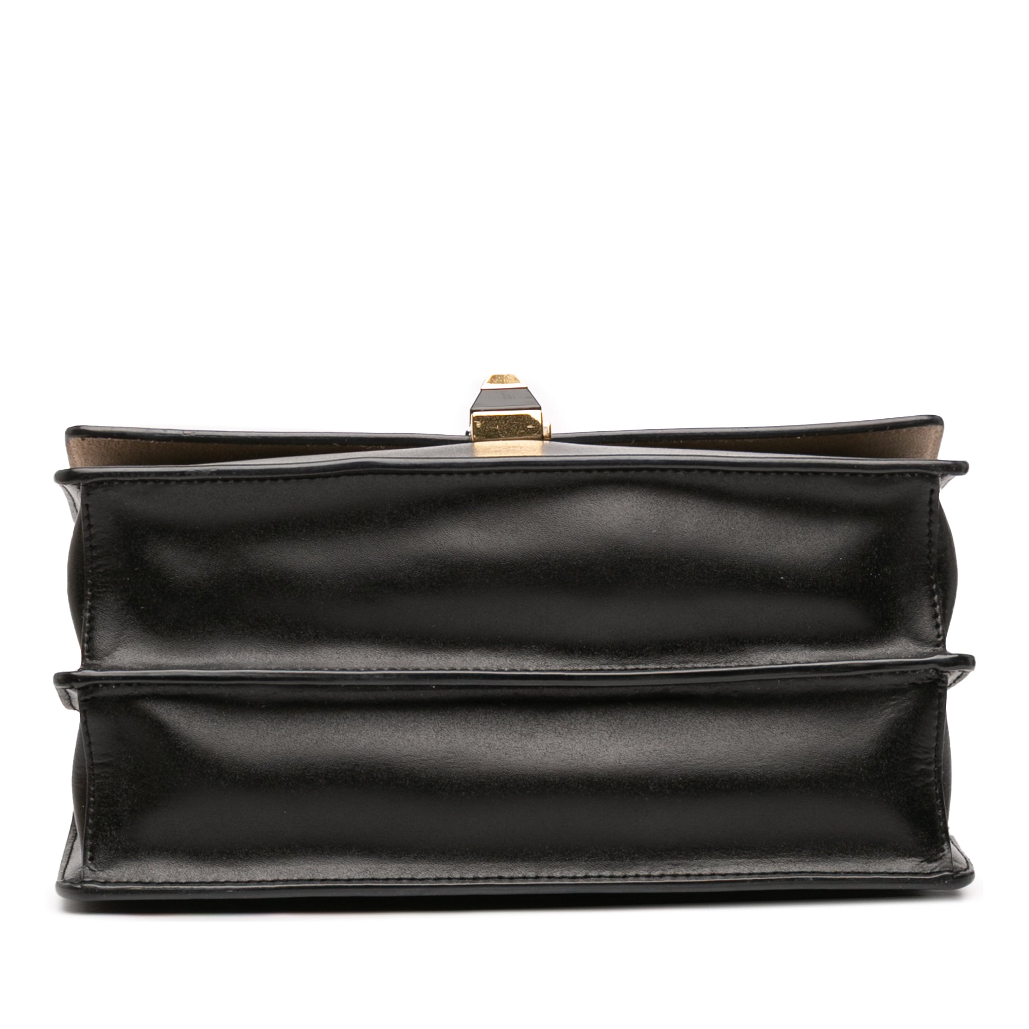 Medium FF 1974 Embossed Leather Kan I Satchel