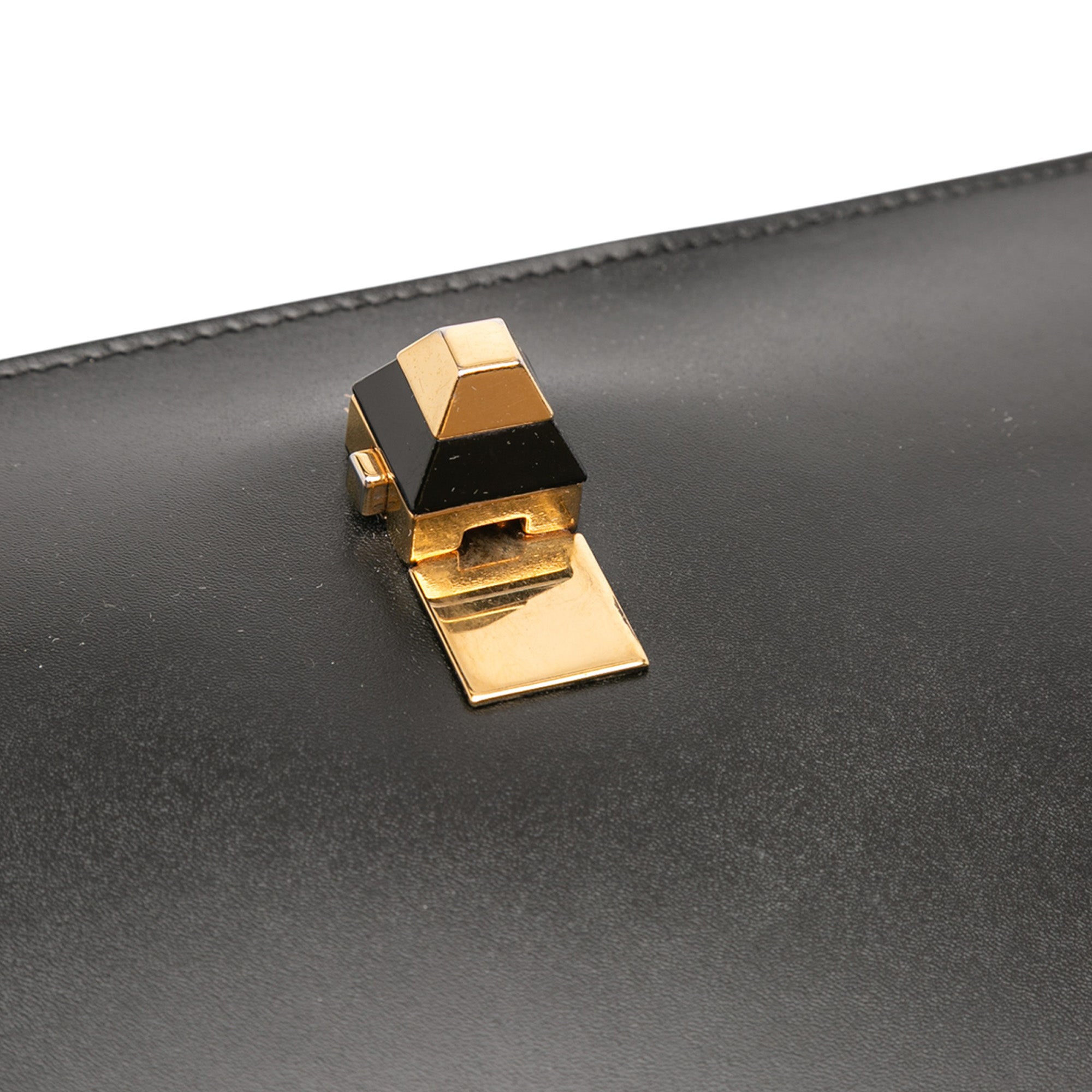 Medium FF 1974 Embossed Leather Kan I Satchel