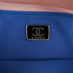 CC Quilted Caviar Wallet On Chain
