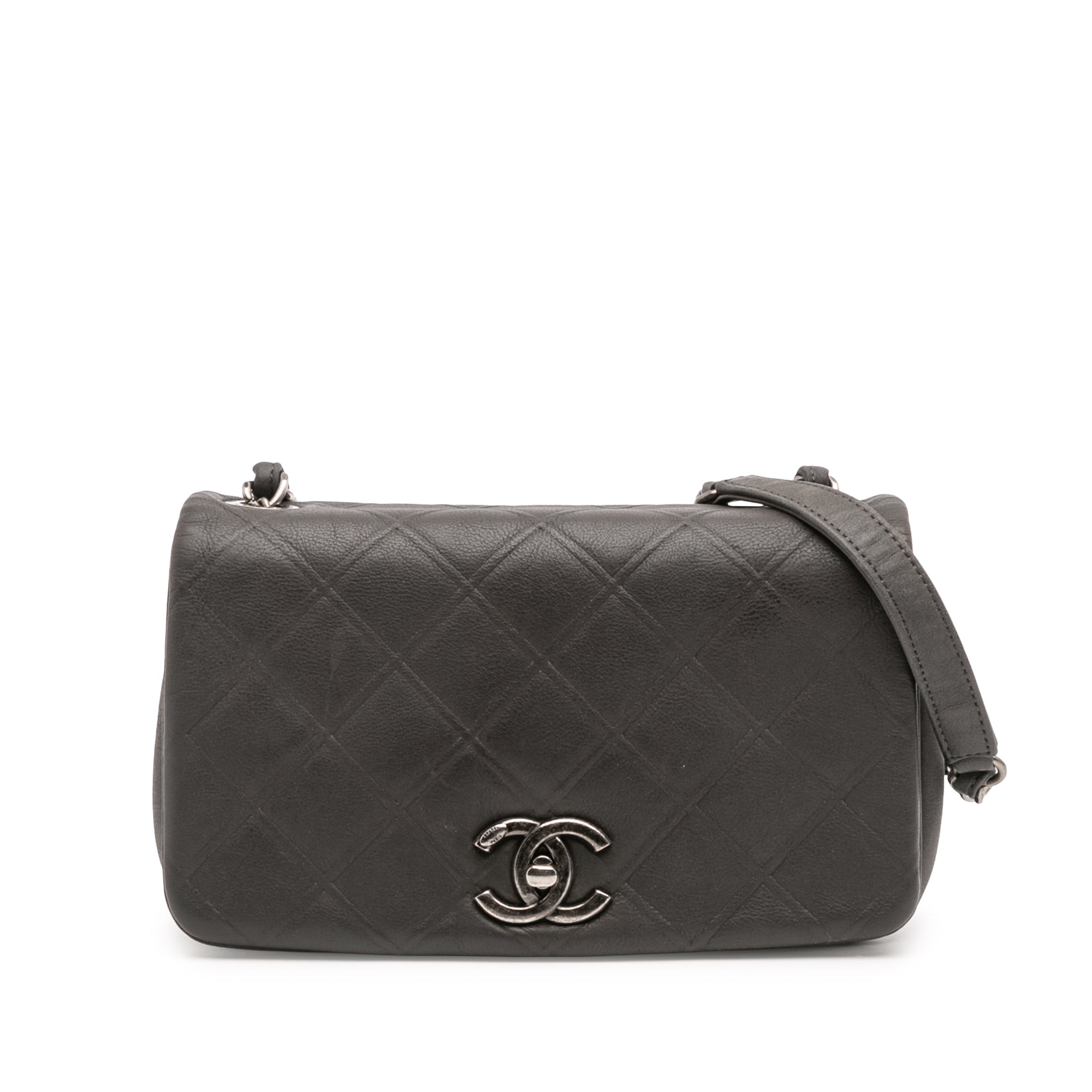 Diamond Embossed Calfskin New Chic Flap