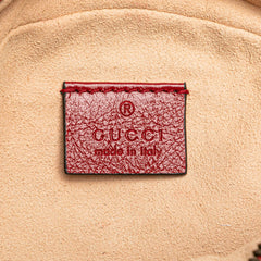Mini GG Marmont Matelasse Leather Round Crossbody