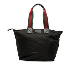 GG Canvas Web Tote