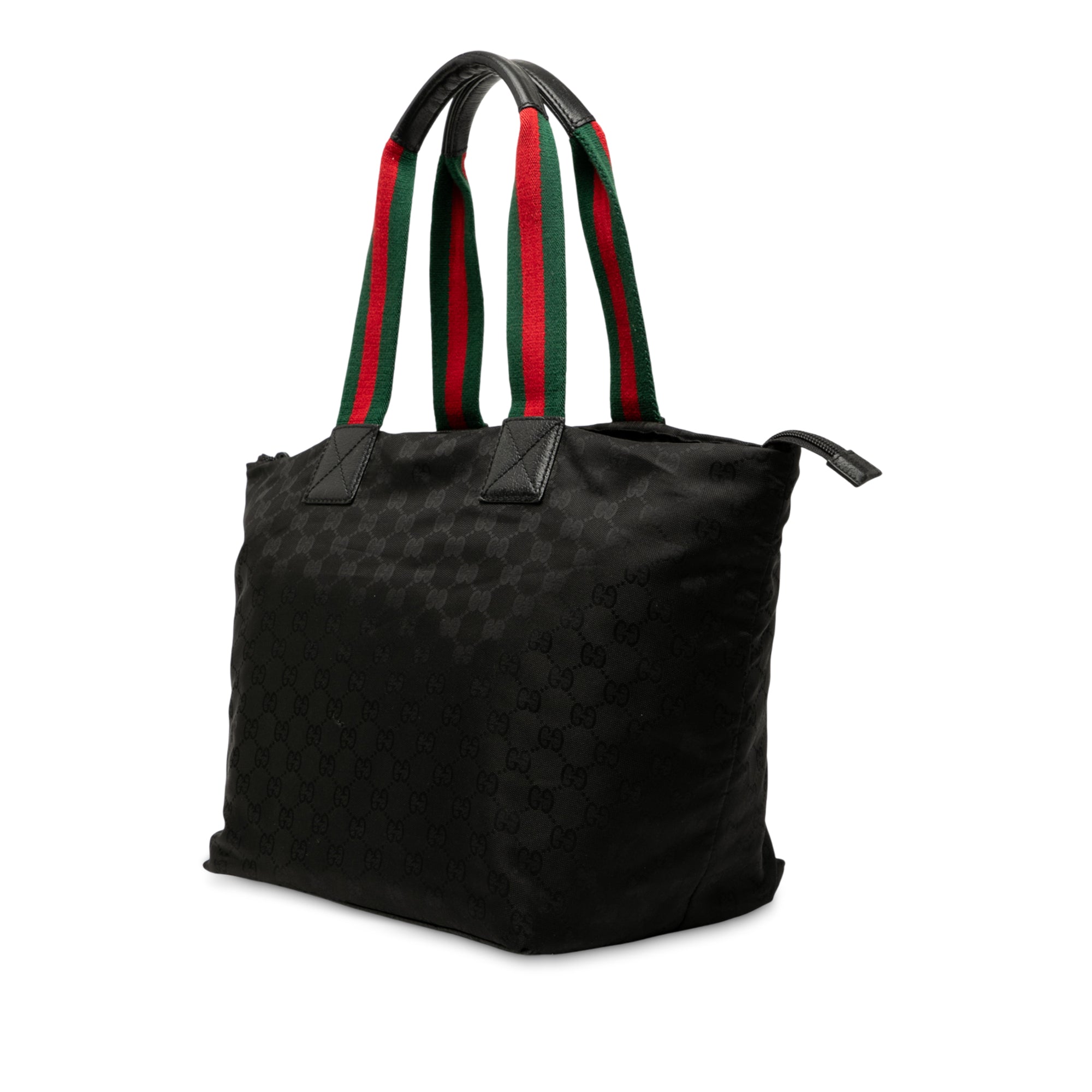 GG Canvas Web Tote