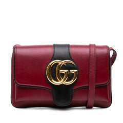 Small Bicolor Leather Arli Crossbody