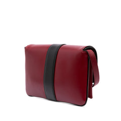 Small Bicolor Leather Arli Crossbody