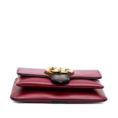 Small Bicolor Leather Arli Crossbody